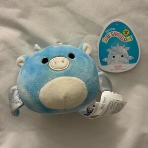 2020 Blue Dragon Keychain Squishmallow